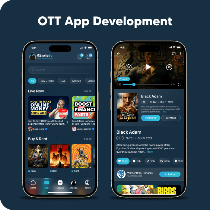 OTT App Development Company