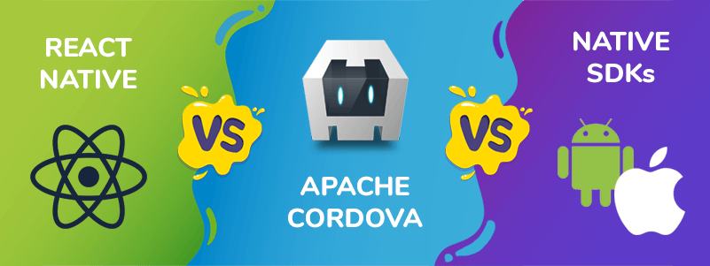React Native vs Cordova vs Native app development – Which one to pick?