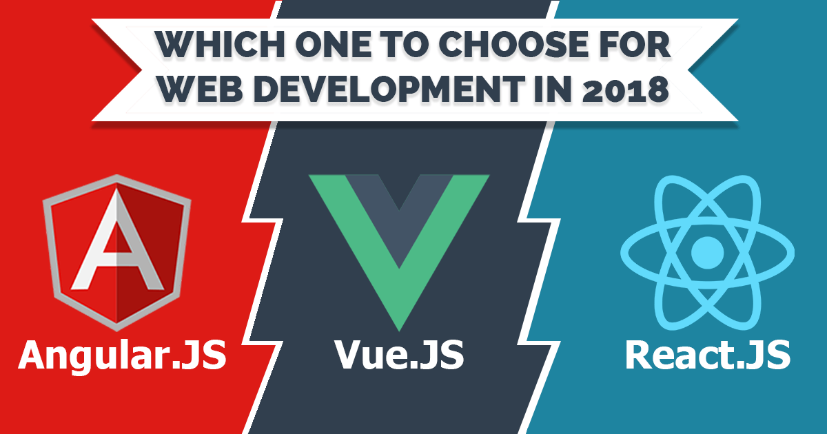 Angular.JS Vs React.JS  Vs Vue.JS- Which one to choose for web development in 2018?